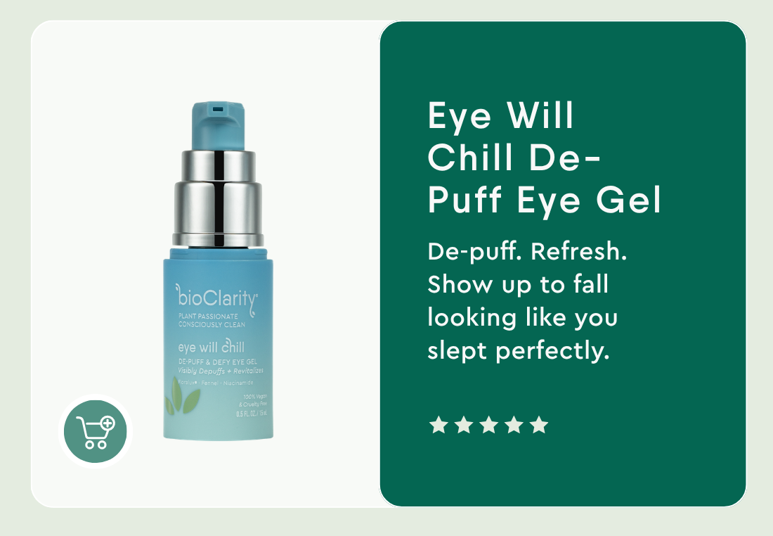 Eye Will Chill, De-Puff Eye Gel