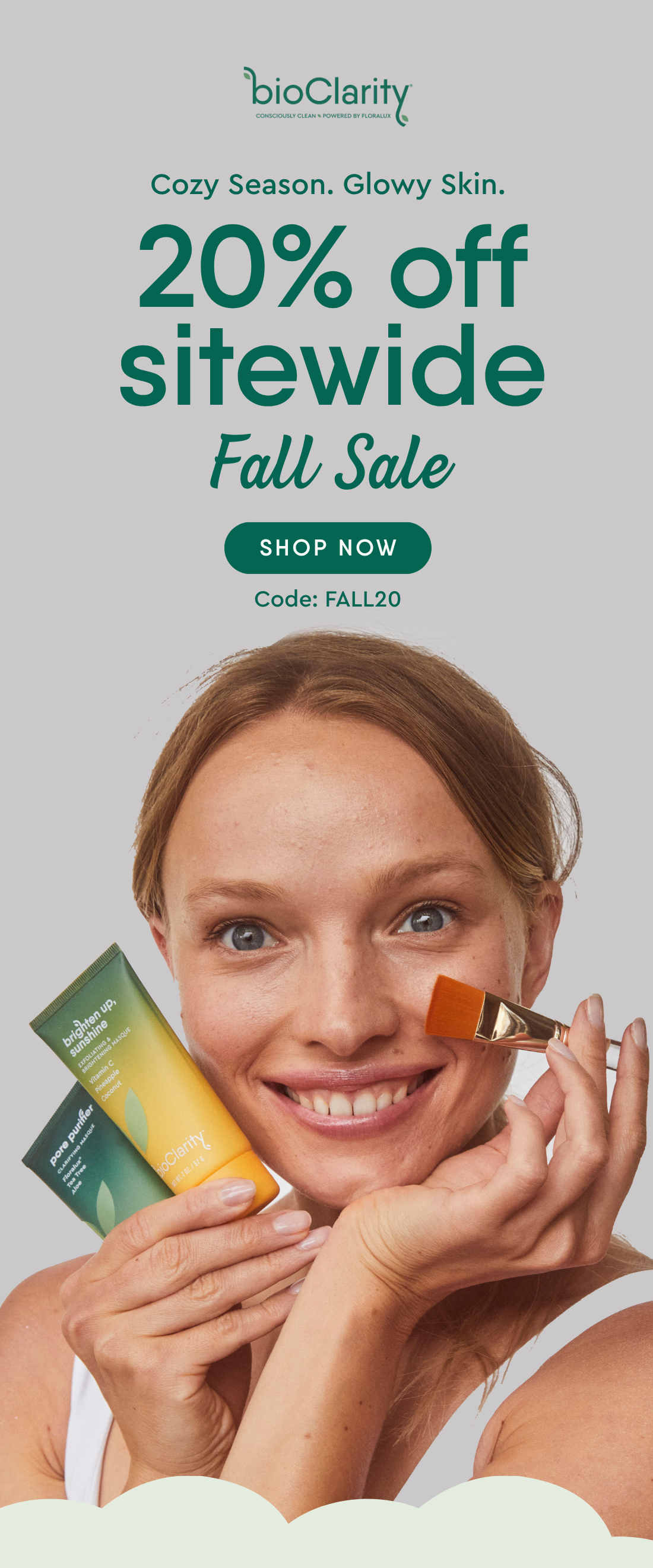 20% off sitewide Fall Sale. Code: FALL20