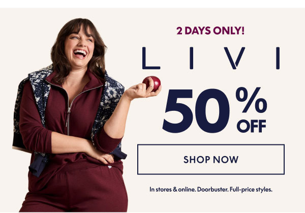 LIVI 50% Off