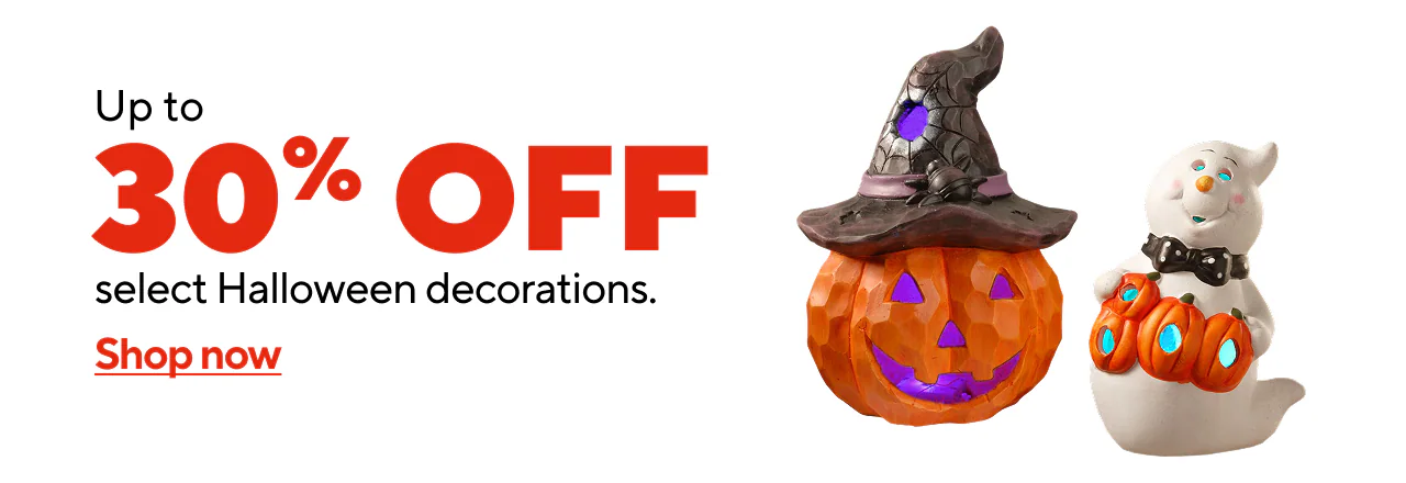 Up to 30% off Halloween Decor