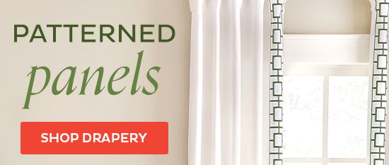 Patterned Panels - Shop Drapery