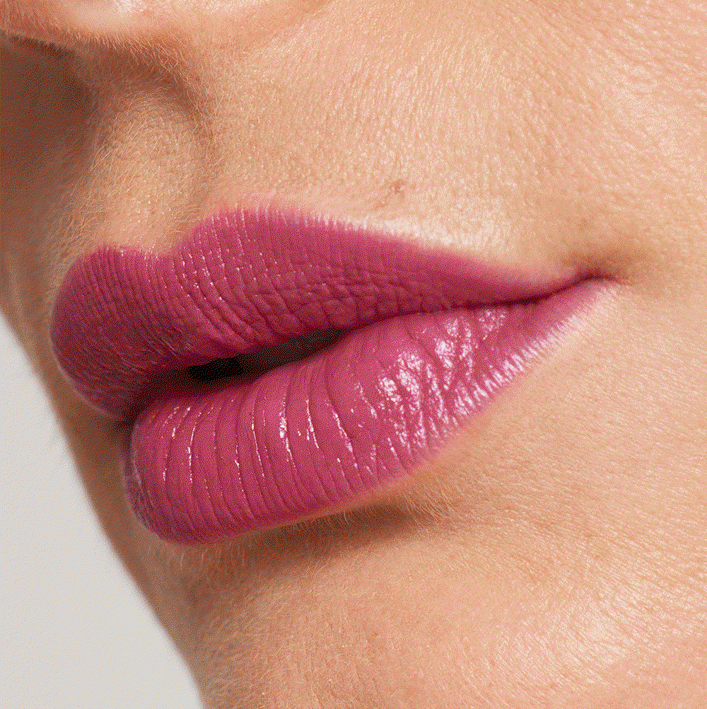GIF of lip products on lips 