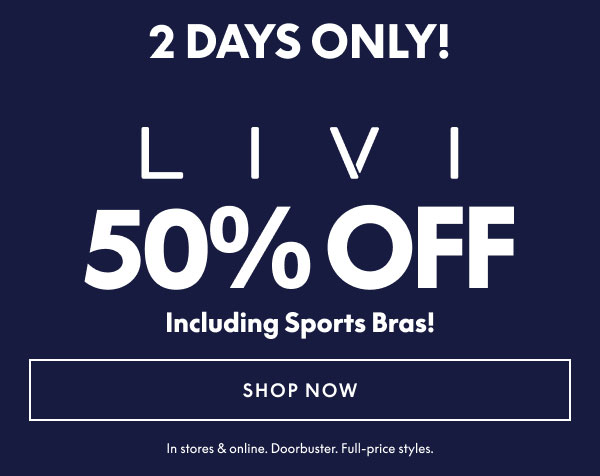 LIVI 50% Off