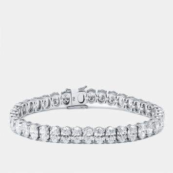 16 cts Oval Lab Grown Diamonds