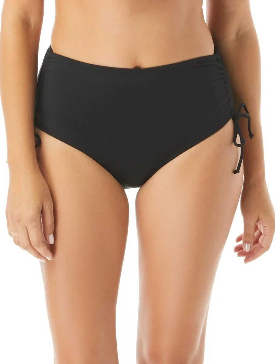 Image of Beach House Hayden Side Tie Bikini Bottom - Beach Solids