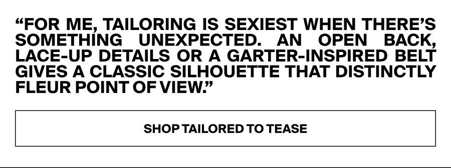 Tailored To Tease CTA
