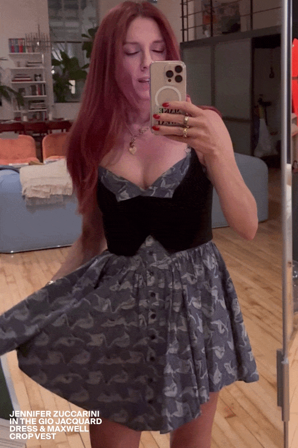 Gio Jacquard Dress