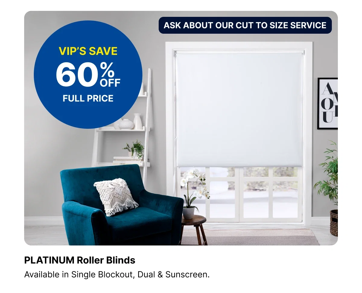 PLATINUM ROLLER BLINDS