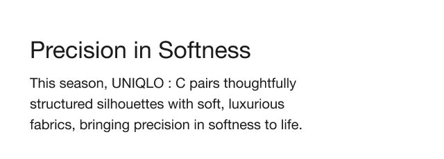 subhead0uniqlo0c0fprecision0softness