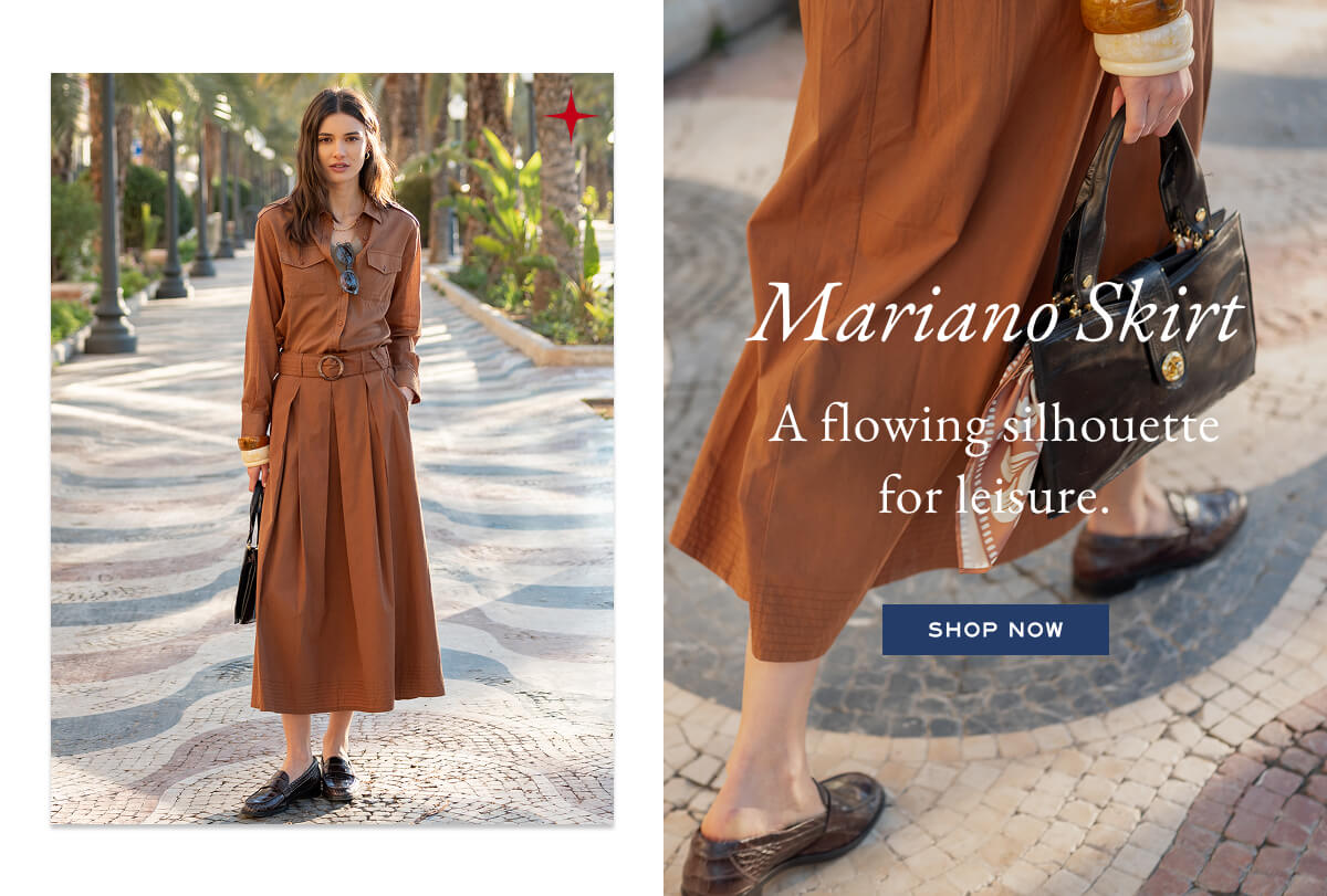 Mariano Skirt - A flowing silhouette for leisure. - Shop Now