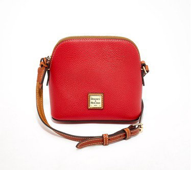 Dooney & Bourke Pebble Leather Domed Crossbody
