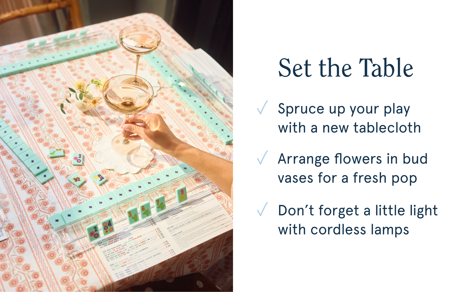 set the table