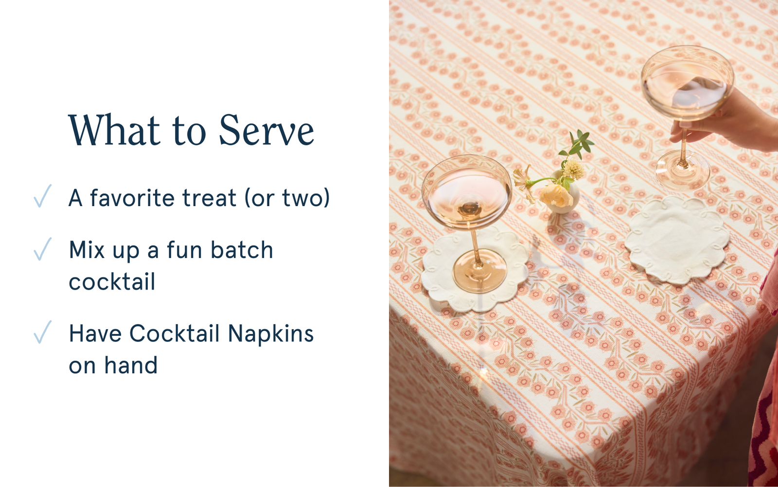 what to serve