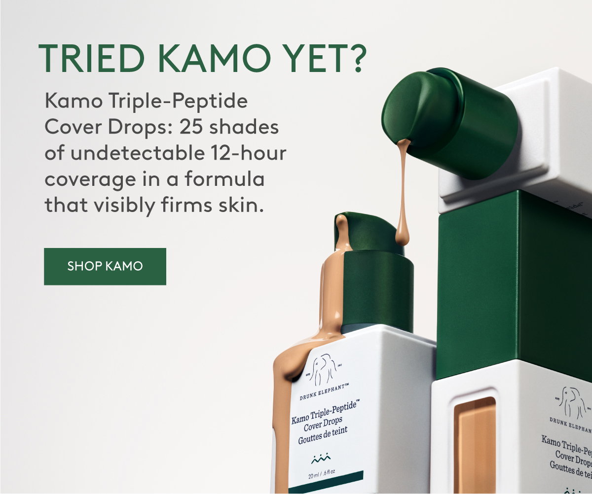 Have You Tried NEW Kamo Triple-Peptide Cover Drops?