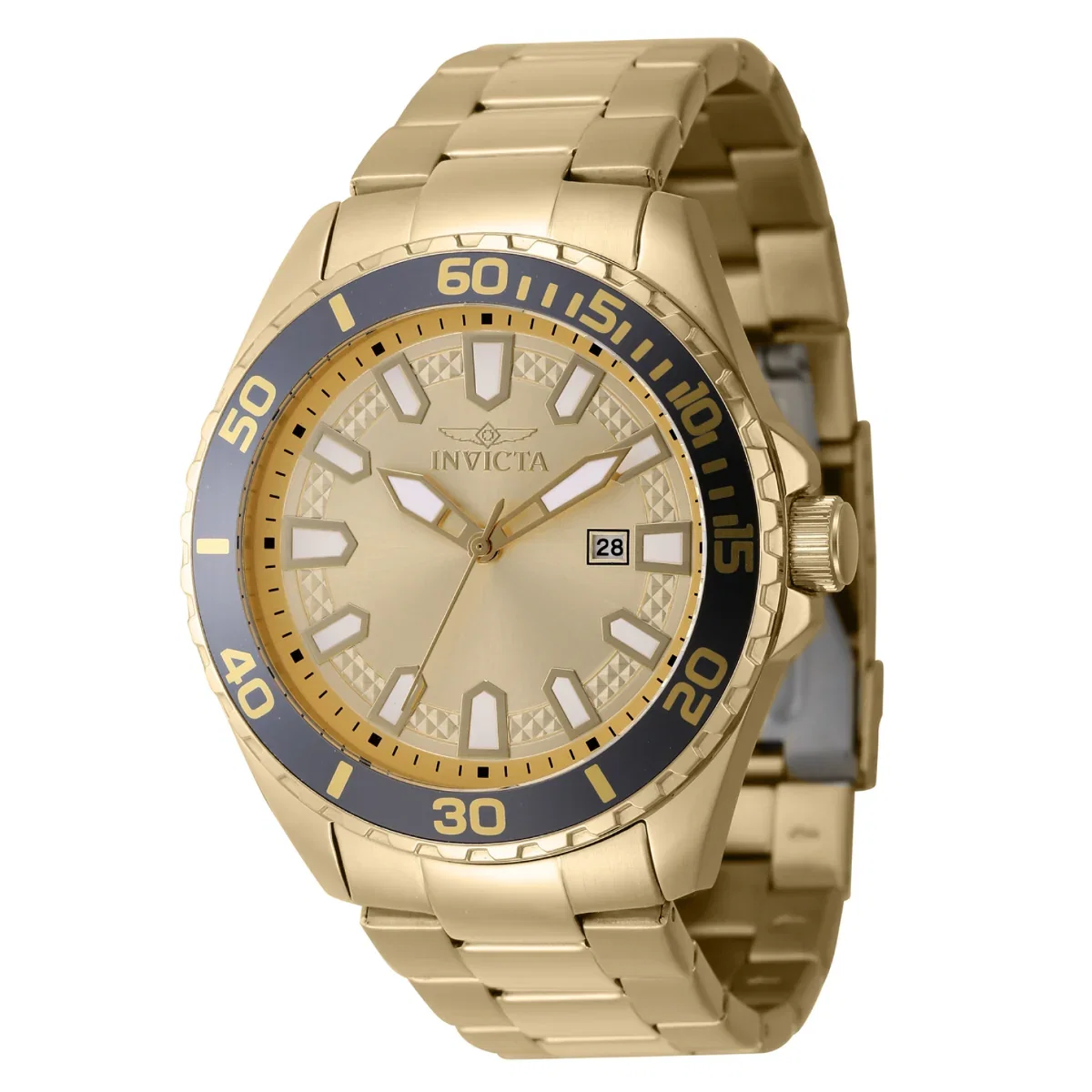 Image of Invicta Pro Diver Tessellon Men's Watch - 46mm. Gold (47341)
