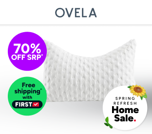 Ovela Curved Memory Foam Cooling Pillow with Dual-Sided Cover Product Image