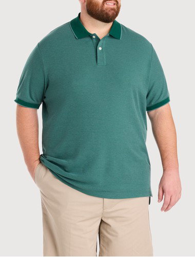 Oxford Tipped Polo Shirt