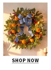 INDIGO HARVEST WREATH