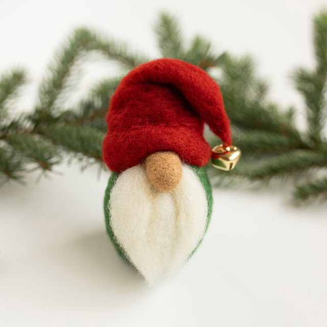 Festive Gnome Beginners Needle Felting Kit