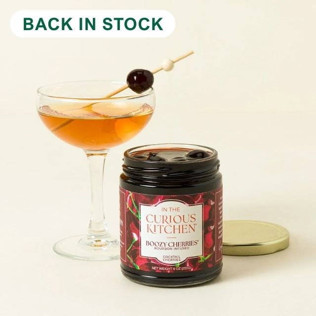 Boozy Whiskey Cocktail Cherries