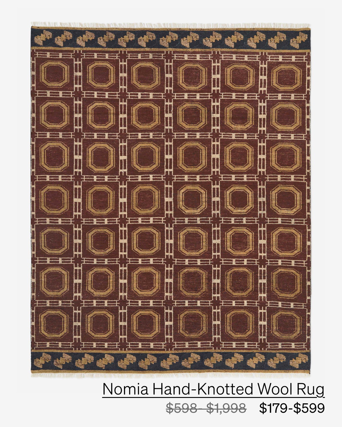 Shop Nomia Hand-Knotted Wool Rug