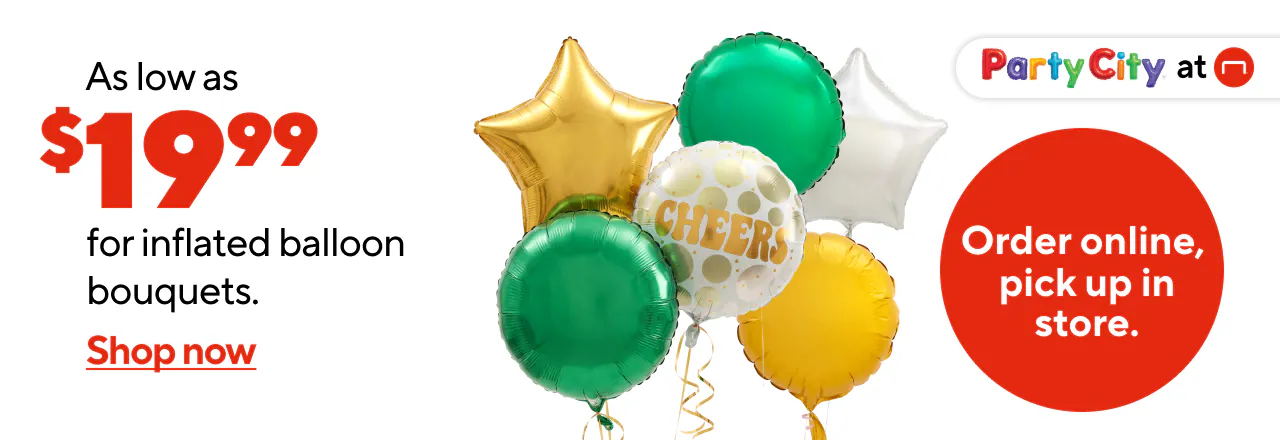 Party City: Balloon Bouquets Starting at $19.99