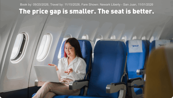 Enjoy more legroom for less!