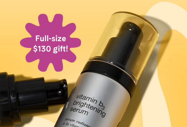 Full-size $130 gift!