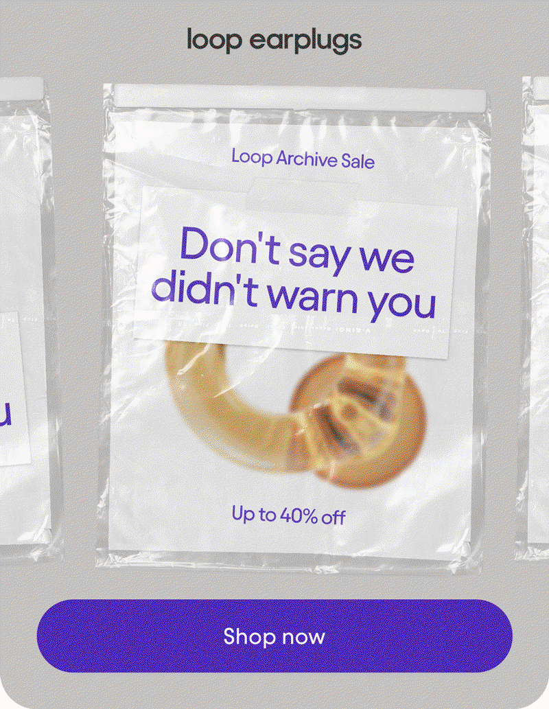 Don't say we didn't warn you