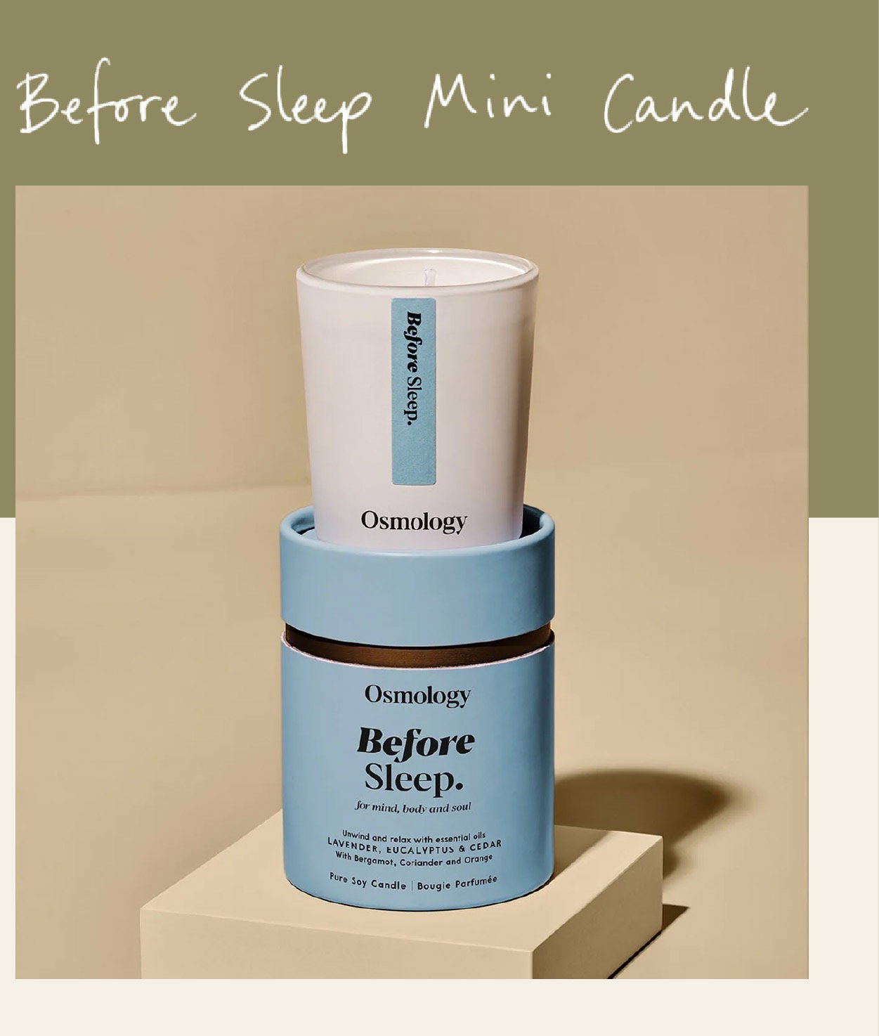 Before Sleep Mini Candle