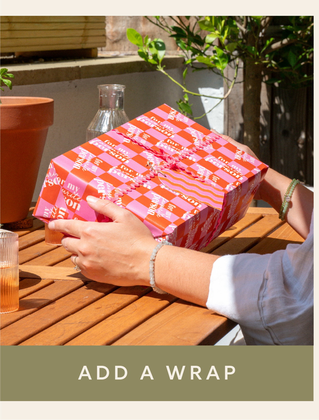 Add a Gift Wrap