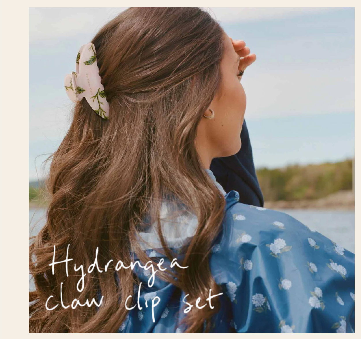 HYDRANGEA CLAW CLIP SET