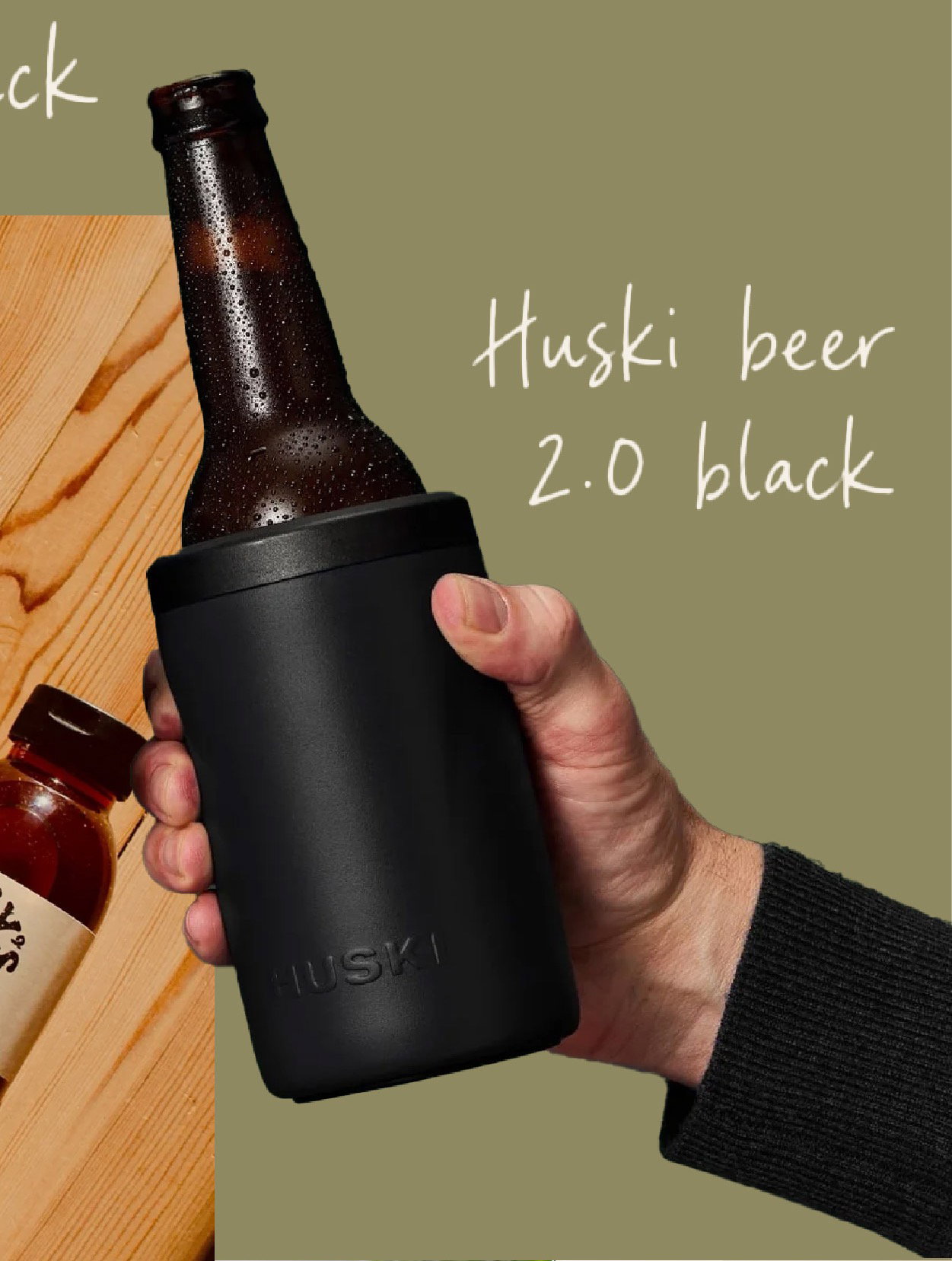 Huski Beer Cooler 2.0 Black