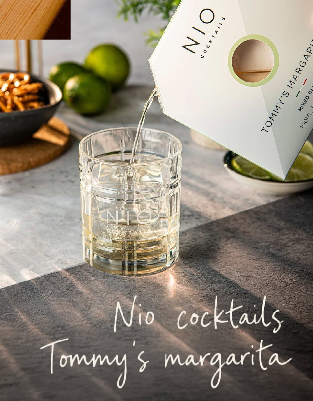 NIO Cocktails Tommy's Margarita