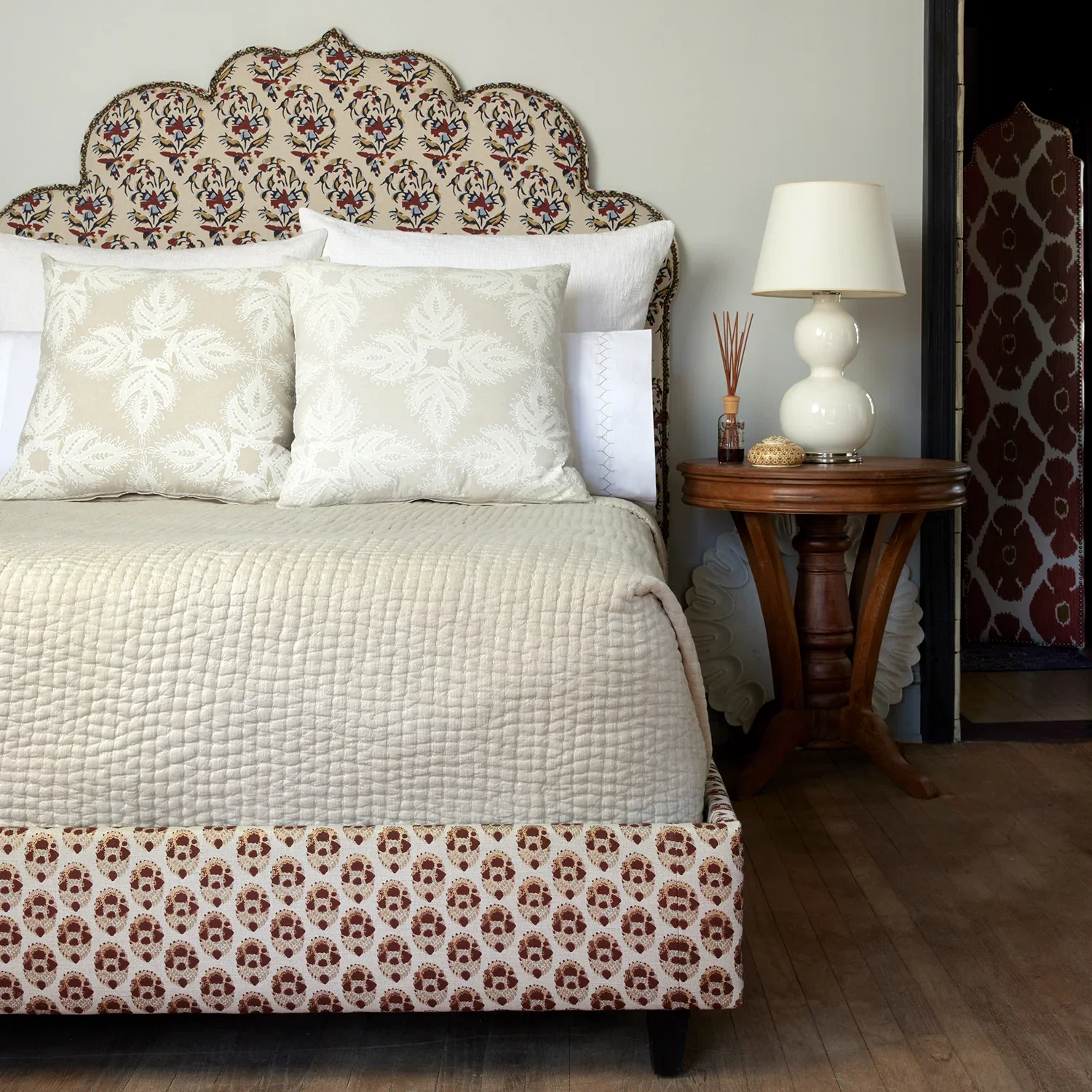 Vivada Sand Woven Coverlet