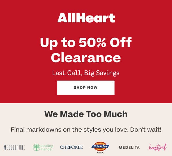Last Call: Shop Clearance