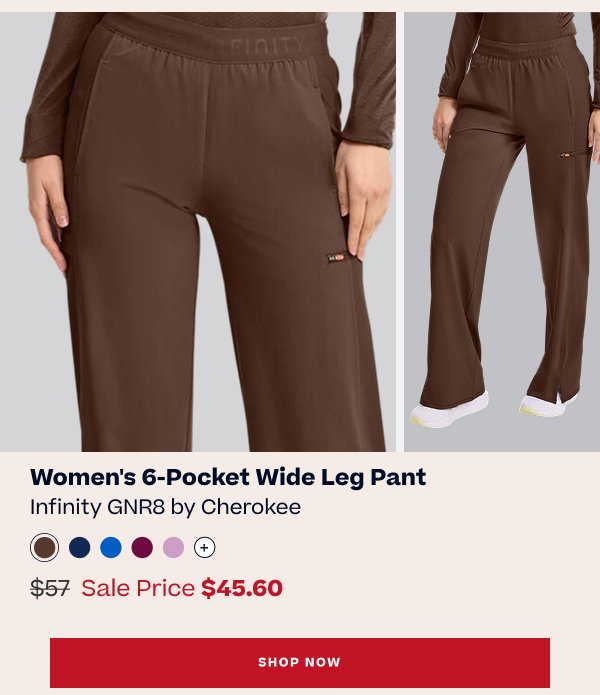 SHOP THE 6-POCKET WIDE LEG PANT