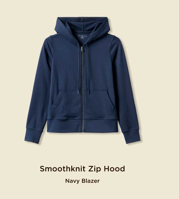 Smoothknit Zip Hood