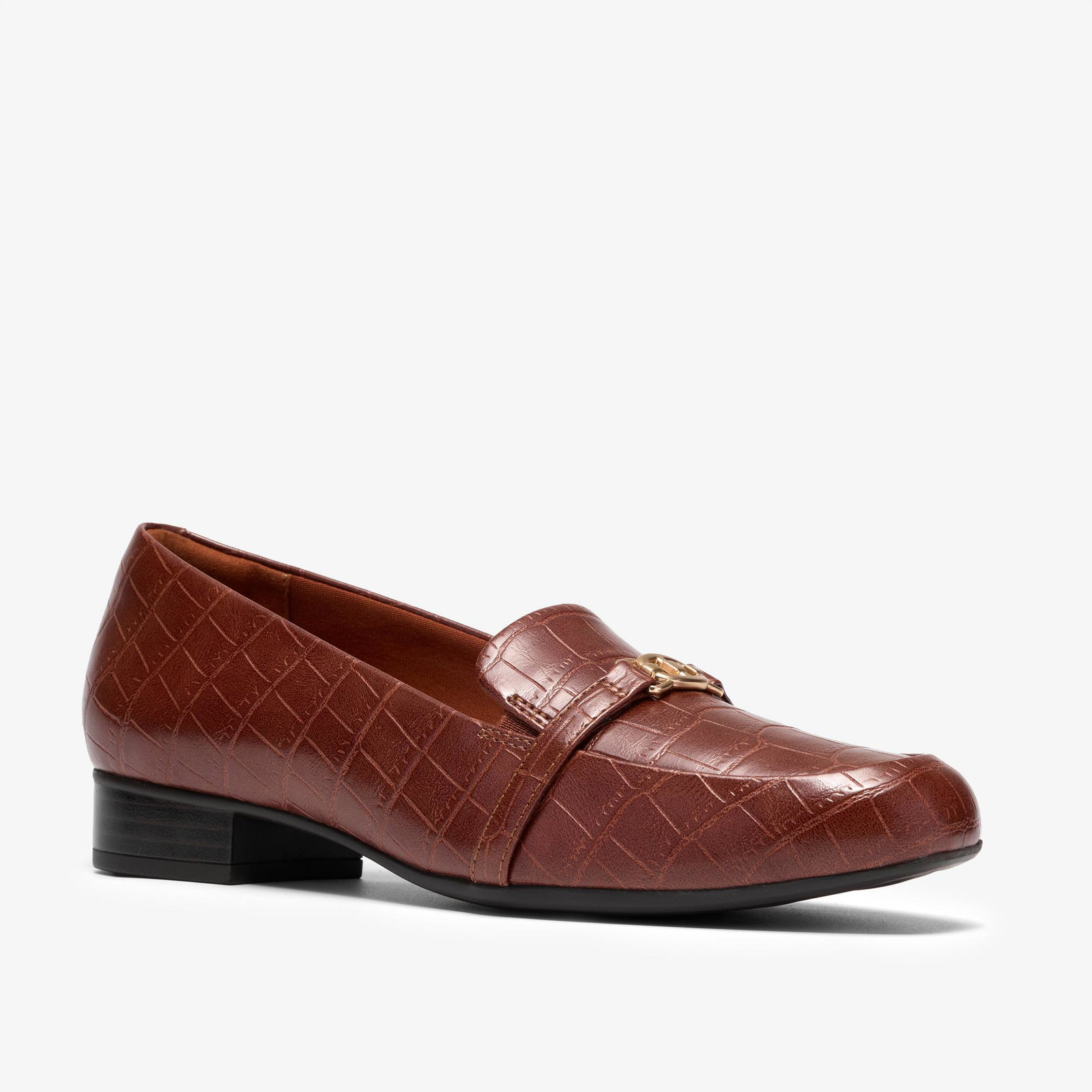 Shop Juliet Teagan Dark Tan Crocodile