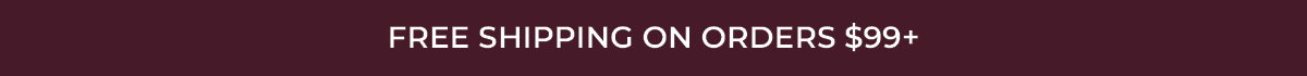 Text box with "Free Shipping on orders $99+"