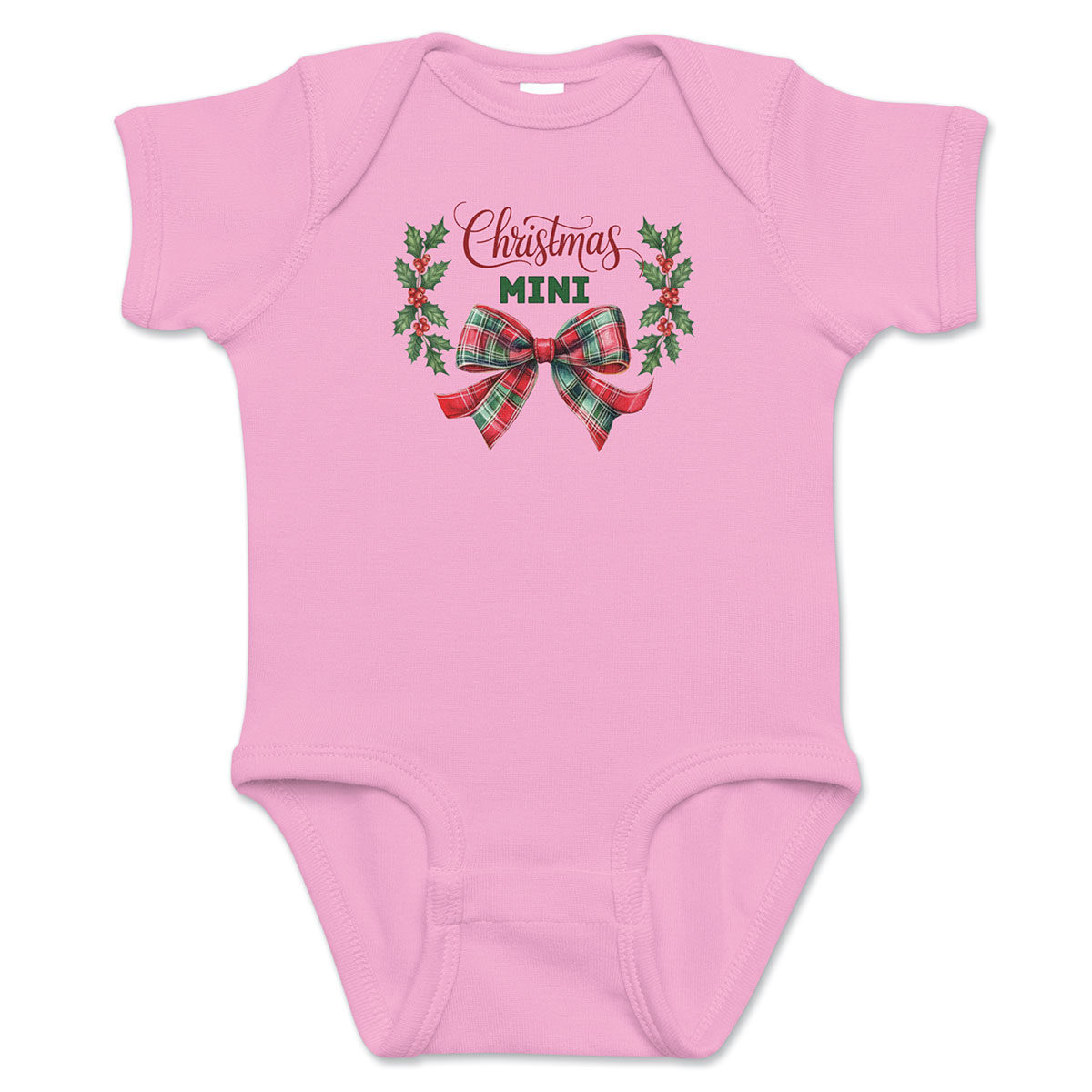 Image of Christmas Bows Mini Baby Bodysuit