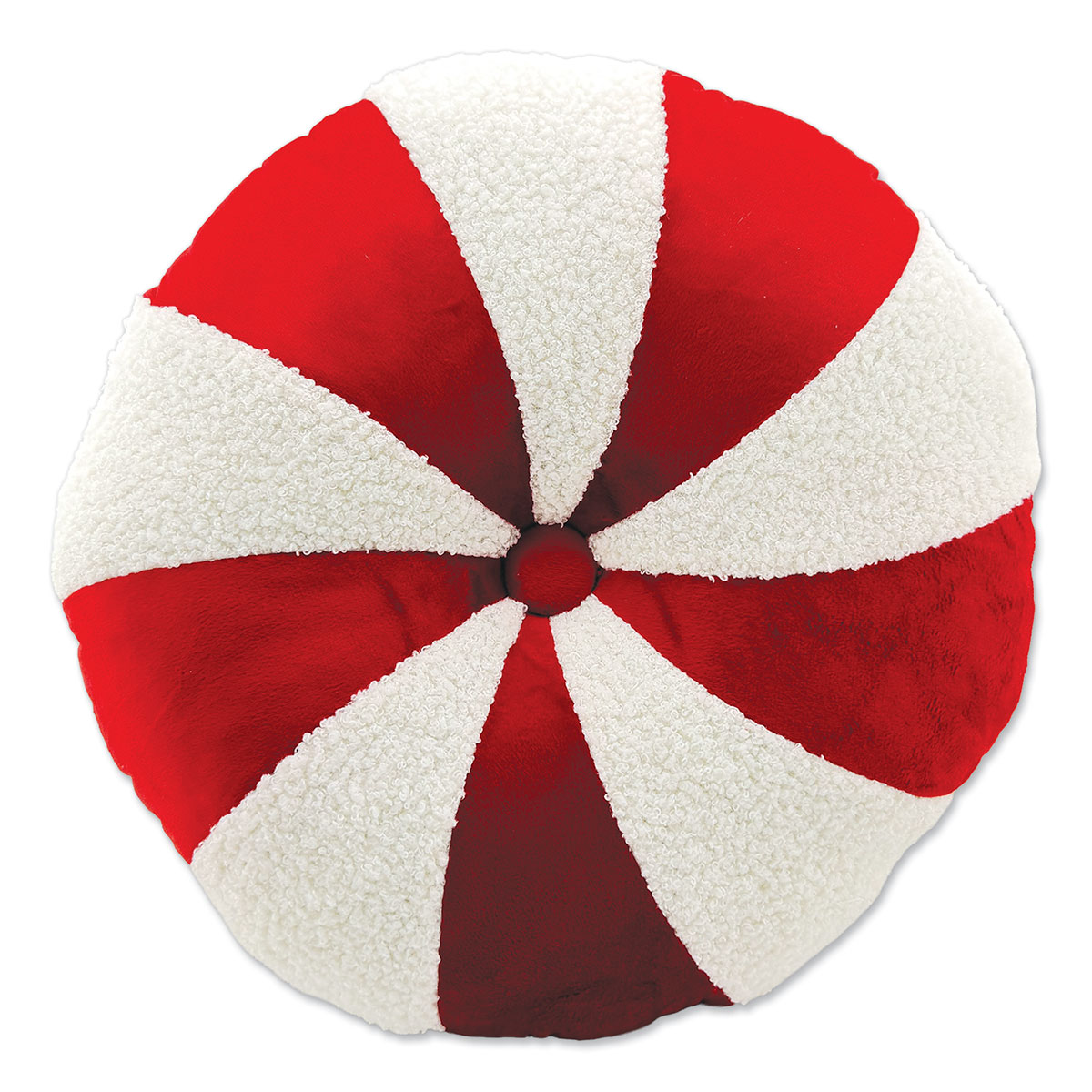 Image of Peppermint Candy Throw Pillow