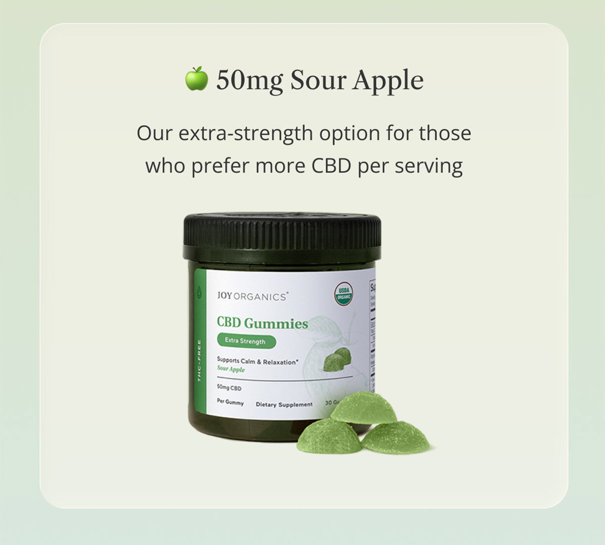 50 mg Sour Apple