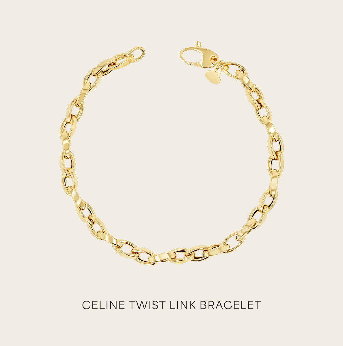Celine Twist Link Bracelet