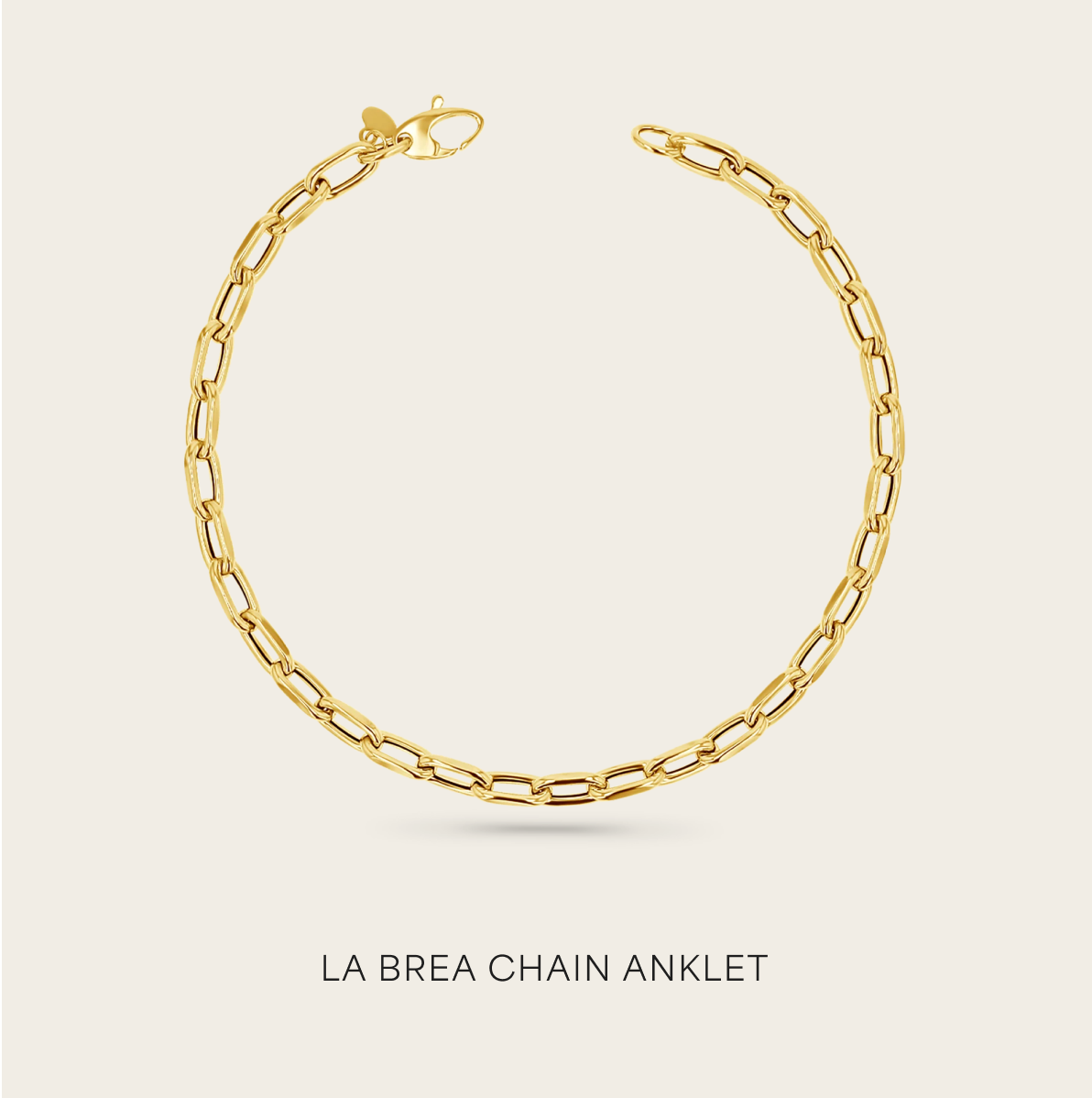 La Brea Chain Anklet
