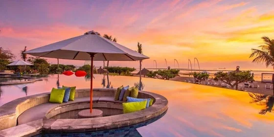 The All-Inclusive Bali Resort with Around-the-Clock Dining, a Mini Waterpark & More