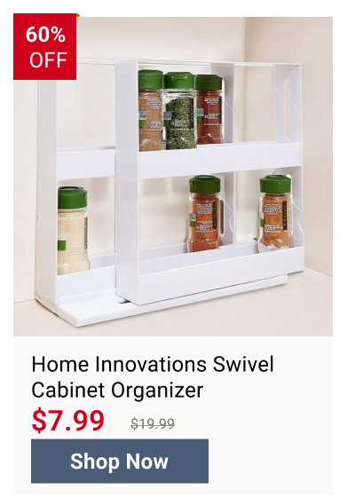 Home Innovations Swivel Cabinet Organizer
