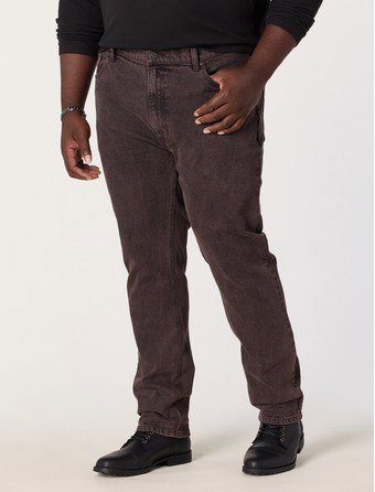 Overdye Tapered-Fit Jeans