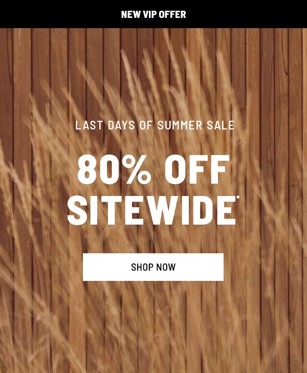 Shop Summer Sale