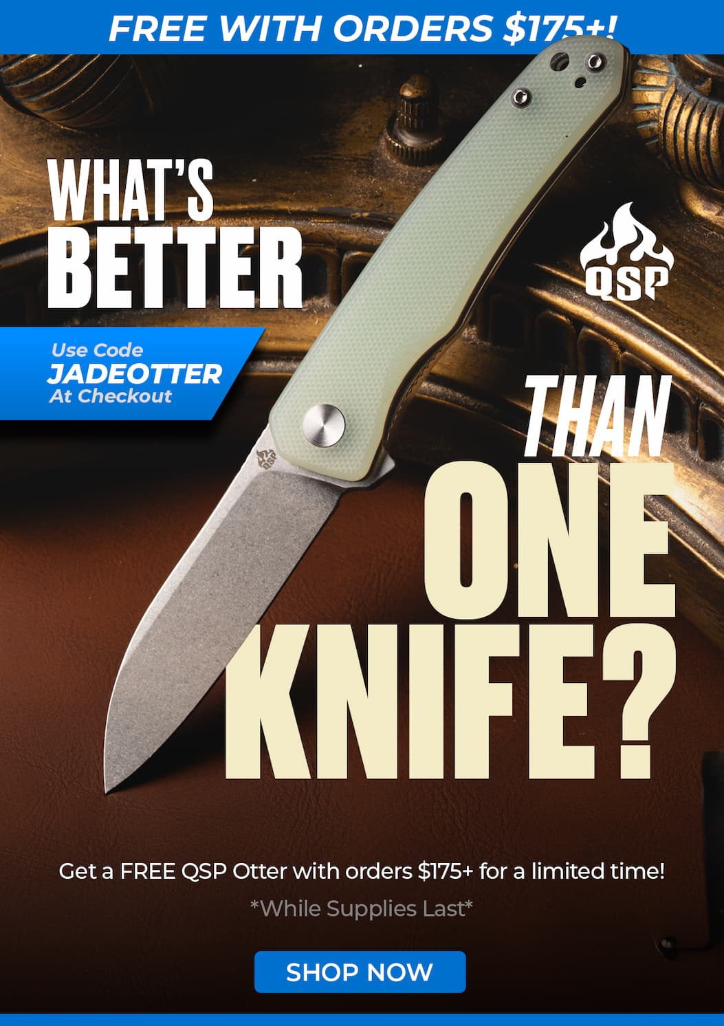 FREE QSP Otter With Orders $175+